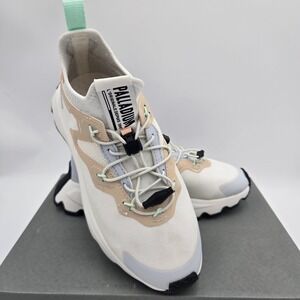 Palladium Thunder Lo S Women's Sneakers‎ Size 5.5 USA Star White/Sand Shoes